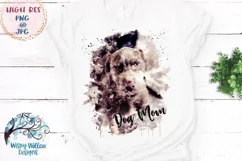 Watercolor Dog Mom | PNG and JPG | Sublimation Product Image 2