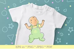 Baby Sublimation. Newborn Sublimation. Cute baby Product Image 1