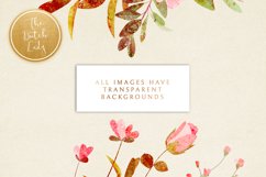 Vintage Floral &amp; Botanical Clipart Set - Amanda Product Image 2