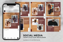 Fashion Sale Promotion Instagram Social Media Template Product Image 1