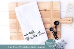 Bless this home SVG, DXF, PNG, sublimation, farmhouse design Product Image 3