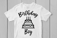 Happy Birthday Boy - Birthday SVG EPS DXF PNG Cutting Files Product Image 3