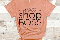 Small Shop Boss SVG Product Image 1