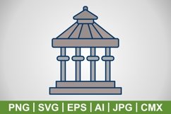 Vector Veranda Icon Product Image 1