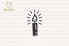 Scandinavian Gnomes SVG, Good Night Gnome with Lantern, Tomt Product Image 4