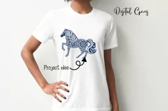 Horse, Chinese new year SVG / DXF / EPS / PNG files Product Image 4