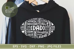fathers day svg, dad svg, fathers day word art svg Product Image 5