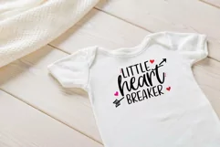 Valentine's Day SVG - Little Heart Breaker Product Image 1