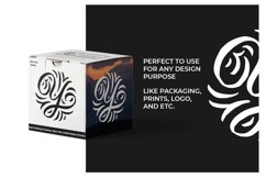 Web Font Stripeogram Product Image 2