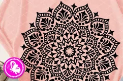 Mandala Lotus Flowers svg Meditation Yoga Indisn Png Cricut Product Image 2
