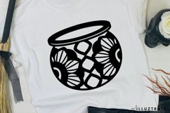 Cauldron SVG Cut File | Cauldron Mandala SVG Product Image 2