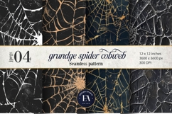 Spooky Grunge Cobweb Digital Papers |Spooky Digital Paper Product Image 1
