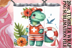 RADIANT ADVENTURE 20oz TUMBLER WRAP, Dino Product Image 1