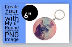 Colorful Kitty Sublimation: Keychain &amp; Coaster Variety Product Image 1