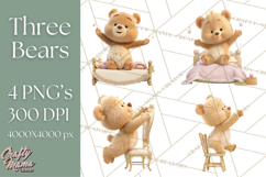 Cozy Cottage Girl Fairy Tale Storybook PNG Clipart Product Image 1