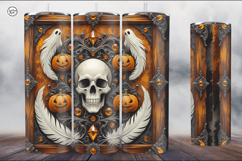 4 Halloween Tumbler Wrap Sublimations, 20 oz Product Image 4