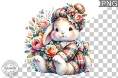 Floral Nursery Animal Sublimation Clipart Bundle Product Image 9