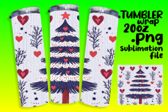 Sublimation Ready 20oz Tumbler , Holiday Product Image 1