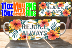 Perfect start sublimation 11oz 15oz mug wrap, Christian Product Image 1