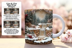 Unique 15oz Mug Wrap Png Design , Christmas Product Image 1