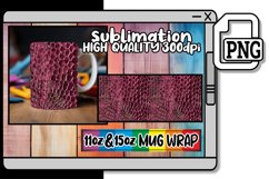 Luxurious Modern 3D Puff Mug Design Sublimation 11oz 15oz Product Image 1