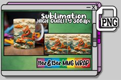 Springtime 3D Beauty Mug Design - 15oz 11oz Product Image 1