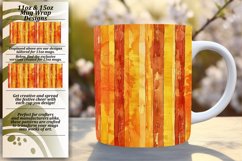Flower &amp; Stripe Mug Wrap - Blossom Delight Product Image 1