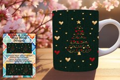 Whimsical 15oz Mug Wrap Png Artwork , Holiday Product Image 1