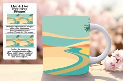 Unique Gradient Sublimation Mug Wrap Patterns 11oz/15oz Product Image 1