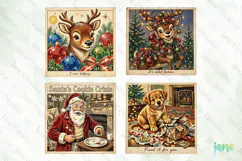 Funny Christmas Card Clipart Product Image 1