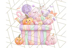 Haunted Sweet Shoppe PNG Clipart, Pastel Halloween Bakery Product Image 5