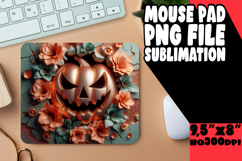 Radiant Desk Pad Ideas for Gifts, 3D Pumpkin Product Image 1