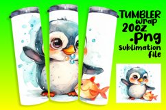 Watercolor Pet Portrait Extravaganza Tumbler Wrap - 20oz Product Image 1
