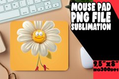 Nostalgia in Full Bloom: Mouse Pad Designs Art PNG Product Image 1