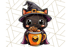 Monster Café Halloween PNG Clipart, Coffee Holiday Clip Art Product Image 5