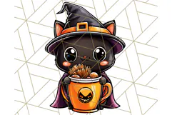 Monster Café Halloween PNG Clipart, Coffee Holiday Clip Art Product Image 5