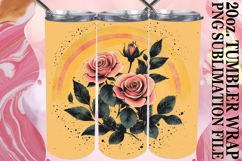 Joyful Reflections 20oz tumbler wrap, Rainbow Product Image 1