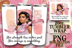 Radiant memories 20oz tumbler wrap, Cancer Product Image 1