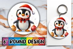 Lovely Round Design for Keychains , Xmas Product Image 1