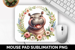 Cute Animals Mouse Pad Bundle, Sublimation Mouse Pad PNG Product Image 15