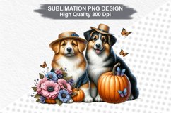 Halloween Dog - Halloween clipart Sublimation PNG Design Product Image 1
