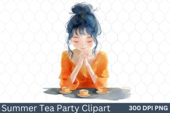 Summer Tea Party Clipart Product Image 1
