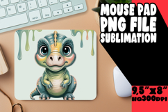 Joyful DESK PAD Creative Art, Cute Dino Product Image 1