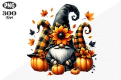 Halloween Gnomes Sublimation - Clipart PNG Design Product Image 1