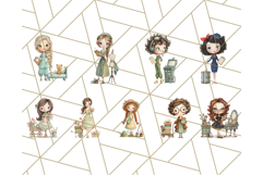 Cute Career Clipart Watercolor Professions Clip Art for Kids Product Image 5