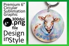 Trendy Circle Coaster PNG Design , Animals Product Image 1