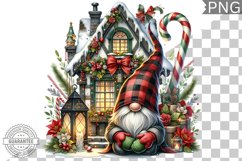 Christmas Gnome Sublimation - Clipart PNG Bundle Product Image 4