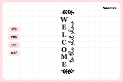 Porch Sign Saying SVG | Welcome To The Shit Show Product Image 3