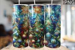Christmas Tree Tumbler Wrap Design |High Quality 300 Dpi Product Image 1