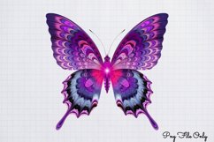 Smoke Butterflies Clipart PNG Product Image 1
